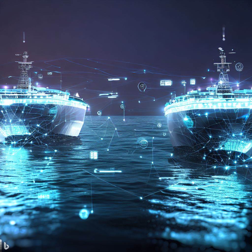 کشتی های هوشمند جهت دریانوردی - ساخته شده توسط هوش مصنوعی بینگ